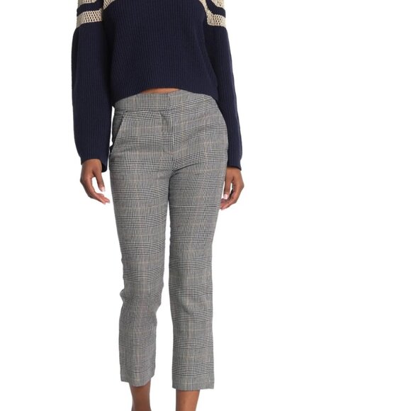 Gemini Plaid Pants Veronica Beard